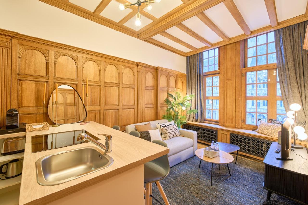 Maison Grand Place 1Br 2 Brussel Bagian luar foto